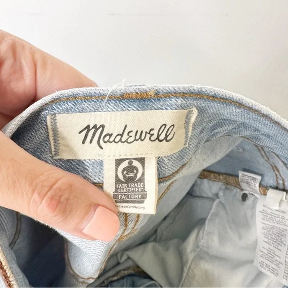Madewell The Perfect Vintage Light Wash Jeans Size 30 - Picture 11 of 14